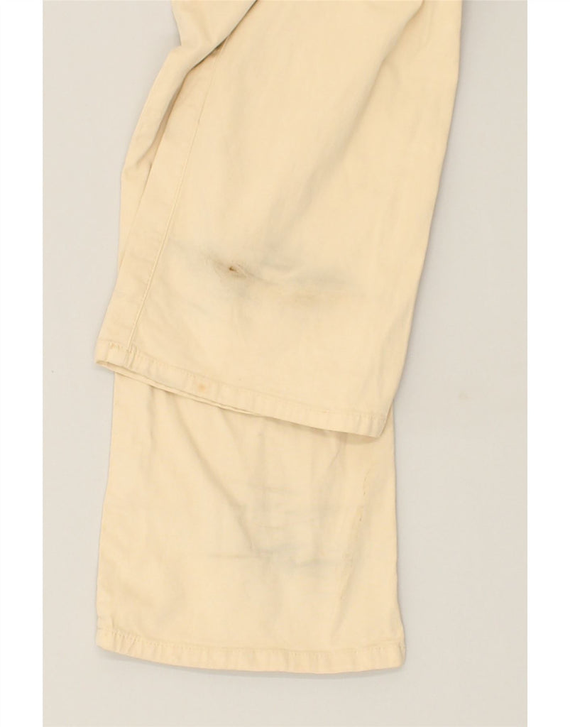 MARLBORO CLASSICS Womens Bootcut Casual Trousers W31 L33  Beige Cotton | Vintage Marlboro Classics | Thrift | Second-Hand Marlboro Classics | Used Clothing | Messina Hembry 