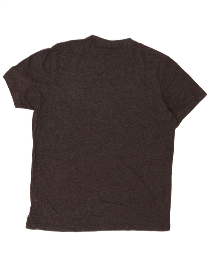 CHAMPION Mens Graphic T-Shirt Top 2XL Grey Cotton