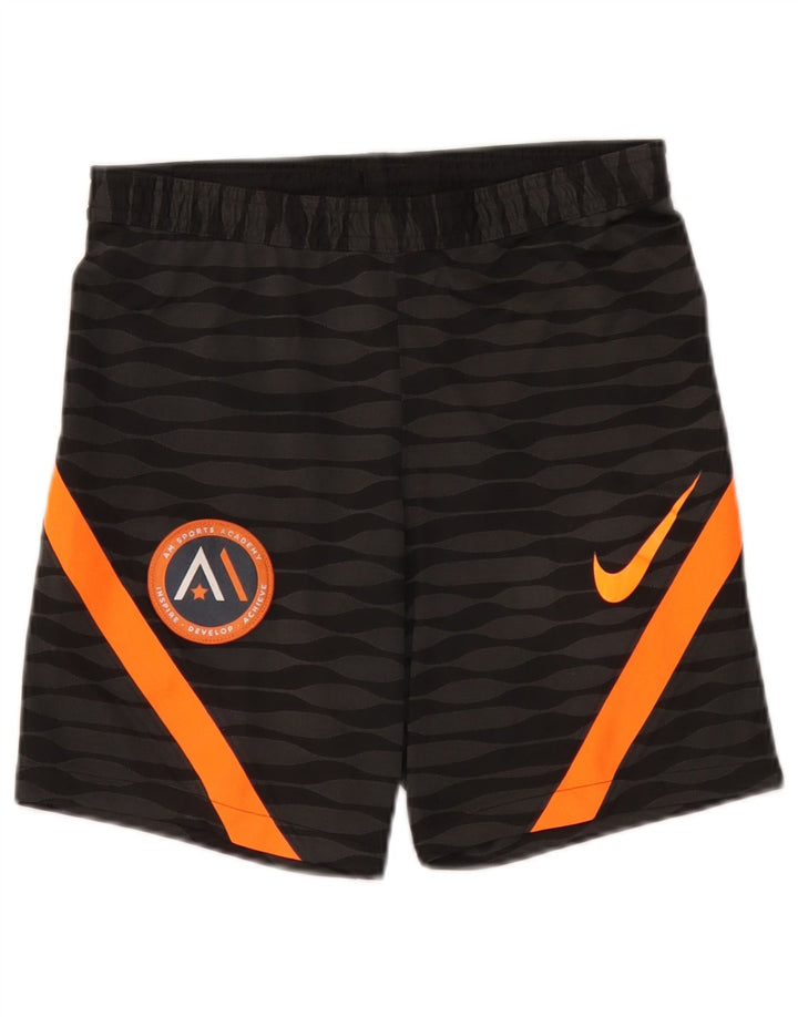 Nike Mens Dri Fit Slim Sport Shorts Small Black Colourblock Polyester