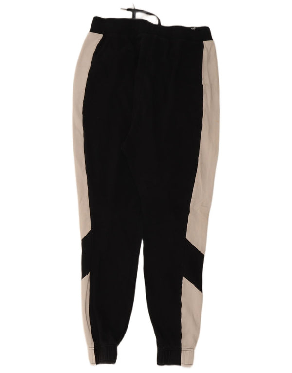 Puma Mens Tracksuit Trousers Joggers Large Black Colourblock