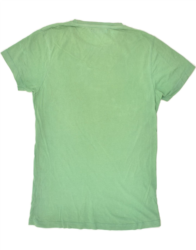 JACK & JONES Mens Graphic T-Shirt Top Small Green Cotton | Vintage Jack & Jones | Thrift | Second-Hand Jack & Jones | Used Clothing | Messina Hembry 