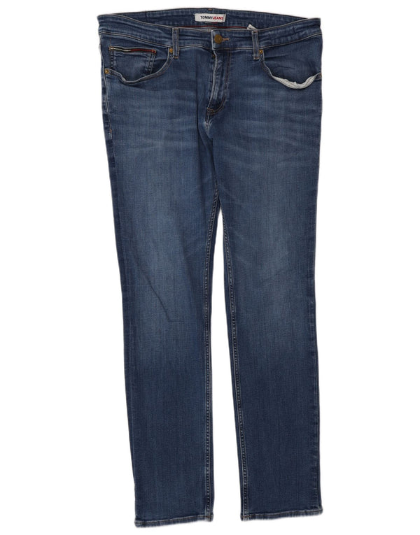 Tommy Hilfiger Mens Scanton Slim Jeans W36 L32 Blue Cotton