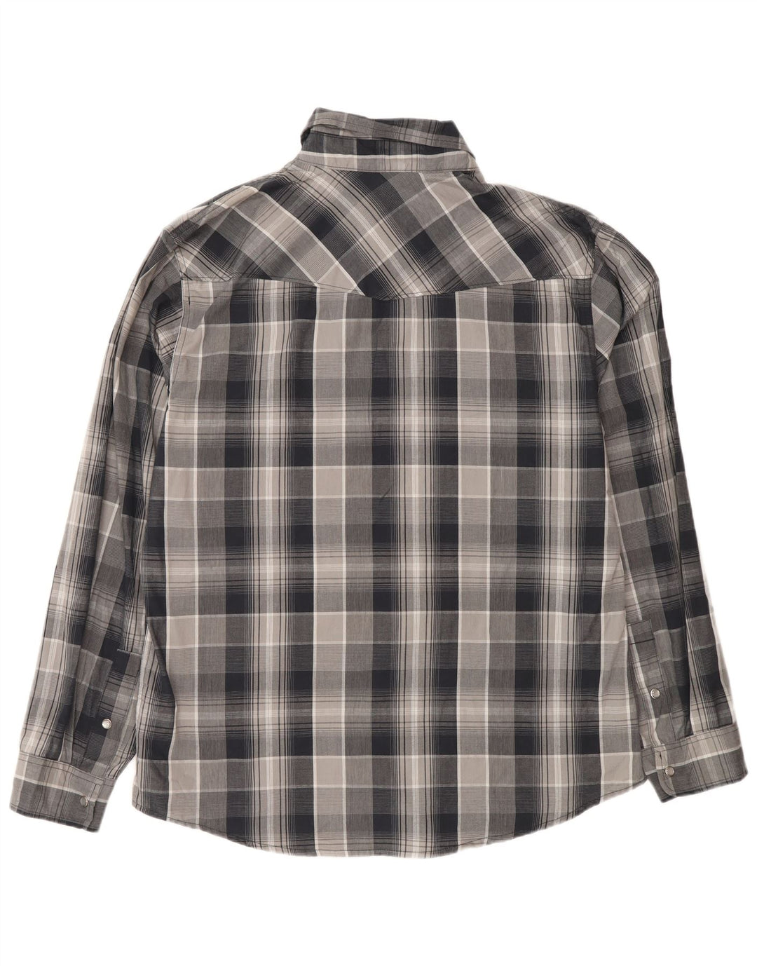 Levi's Mens Shirt XL Grey Check Cotton
