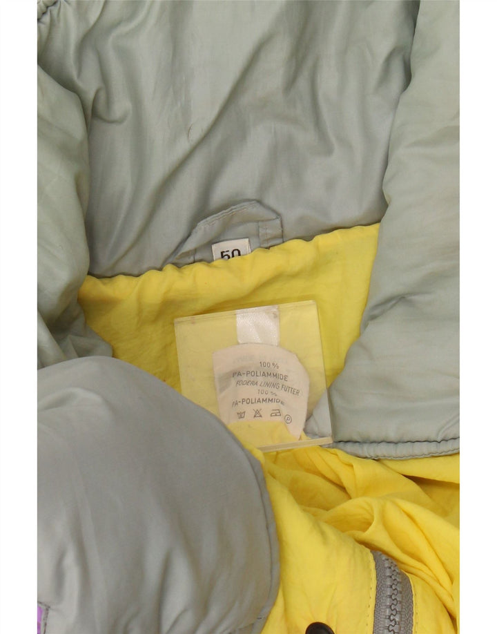 Bailo Mens Padded Jacket IT 50 Large Grey Colourblock Polyamide