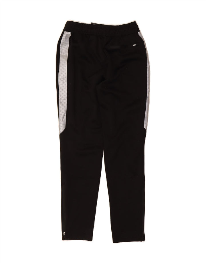 REEBOK Mens Tracksuit Trousers Small  Black Colourblock Polyester Vintage Reebok and Second-Hand Reebok from Messina Hembry 