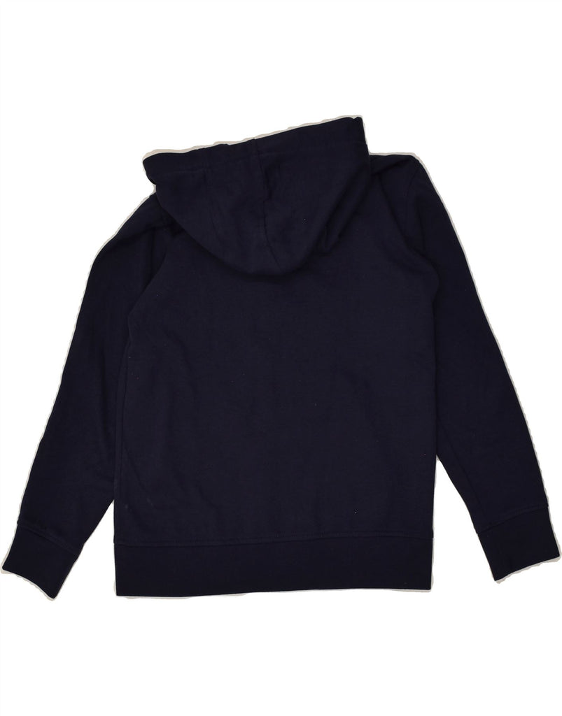 KAPPA Boys Zip Hoodie Sweater 9-10 Years Navy Blue | Vintage Kappa | Thrift | Second-Hand Kappa | Used Clothing | Messina Hembry 