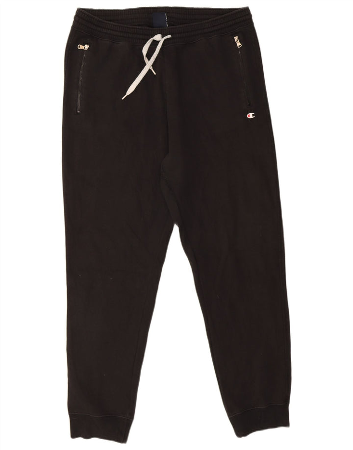 Champion Mens Tracksuit Trousers Joggers XL  Black