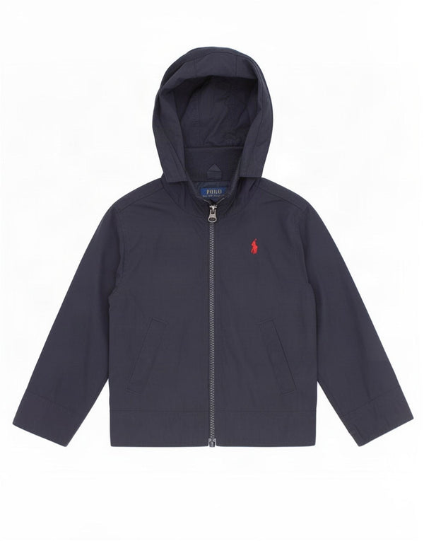 Polo Ralph Lauren Baby Boys Hooded Bomber Jacket 18-24 Months Navy Blue
