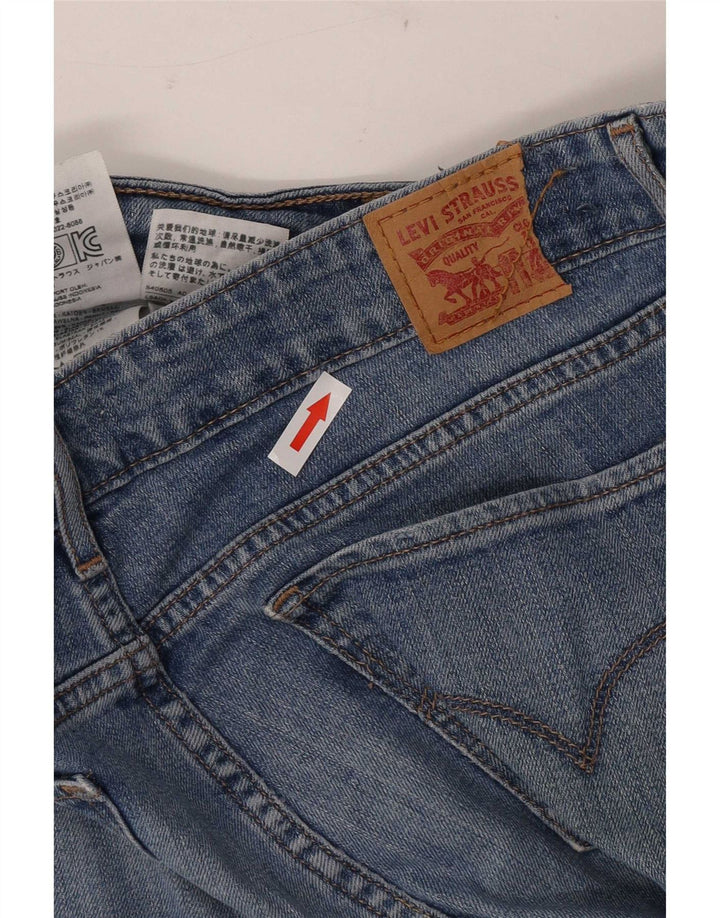 Levi's Womens 711 Midi Denim Skirt W30 Medium Blue Cotton