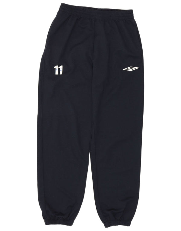 Umbro Mens Tracksuit Trousers Joggers Large Navy Blue Polyester