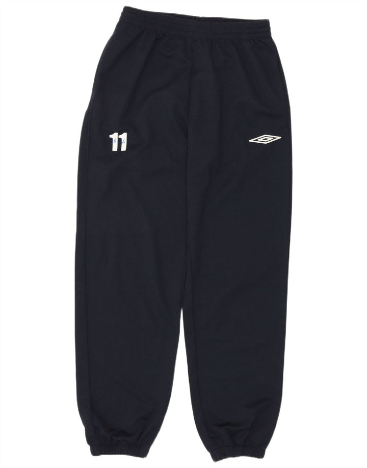 Umbro Mens Tracksuit Trousers Joggers Large Navy Blue Polyester