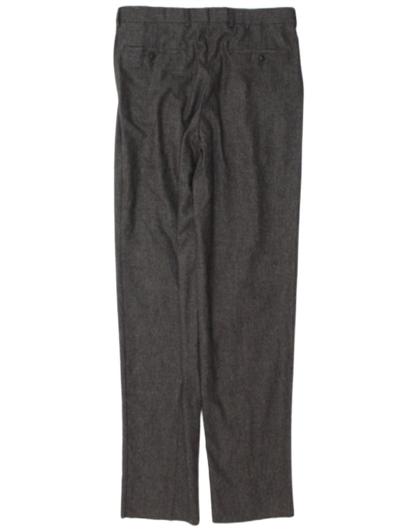 Basile Mens Pegged Suit Trousers IT 48 Medium W32 L37 Grey Wool