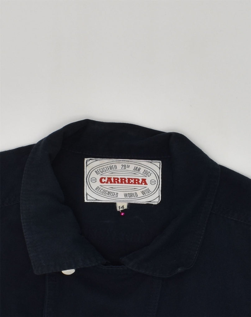 CARRERA Boys Denim Jacket 13-14 Years Navy Blue Cotton | Vintage Carrera | Thrift | Second-Hand Carrera | Used Clothing | Messina Hembry 