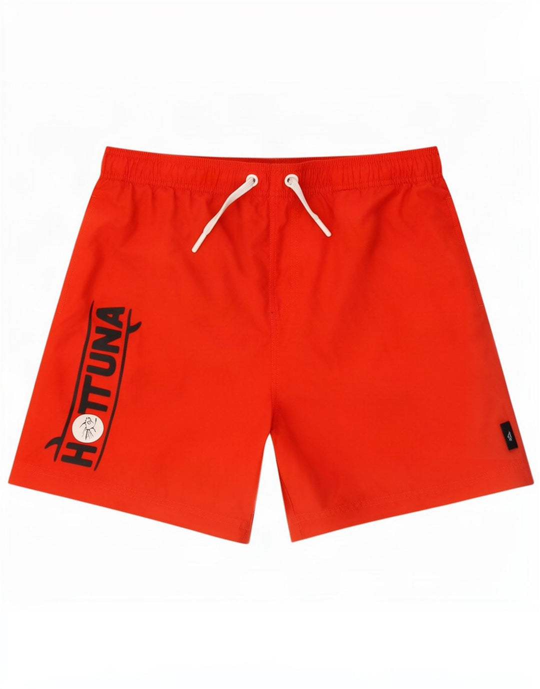 Hot Tuna Mens Graphic Swimming Shorts Medium Red Polyester