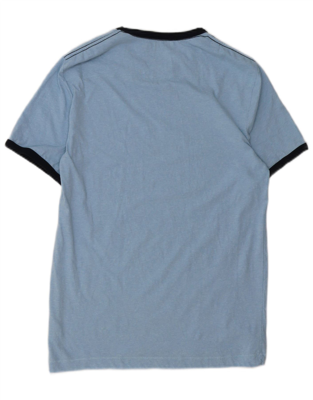 FRENCH CONNECTION Mens T-Shirt Top Small Blue Cotton