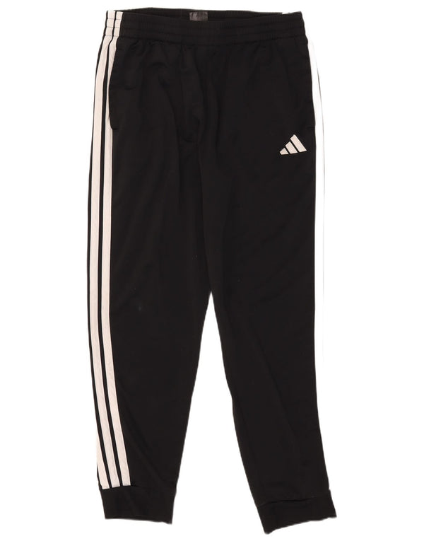 Adidas Mens Tracksuit Trousers Joggers XL Black Polyester