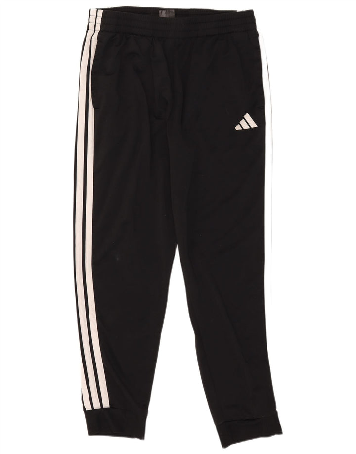 Adidas Mens Tracksuit Trousers Joggers XL Black Polyester