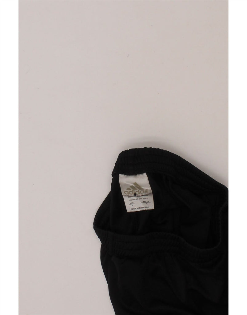 ADIDAS Boys Sport Shorts 5-6 Years  Black Polyester Vintage Adidas and Second-Hand Adidas from Messina Hembry 