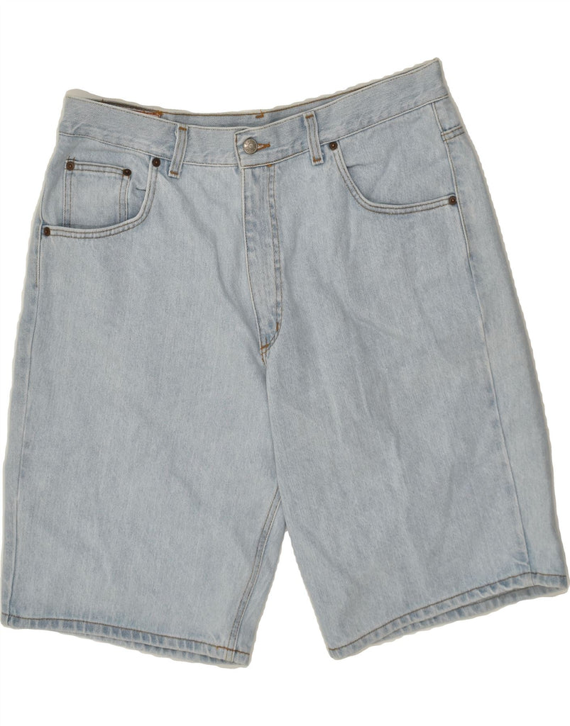 RIFLE Mens Denim Shorts W38 XL Blue Cotton | Vintage Rifle | Thrift | Second-Hand Rifle | Used Clothing | Messina Hembry 