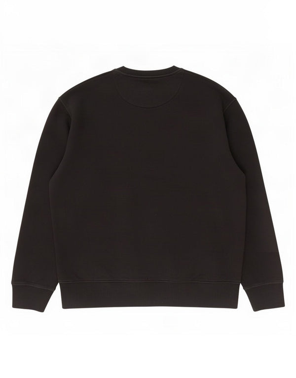 French Connection Mens Sweatshirt Jumper XL Black Cotton