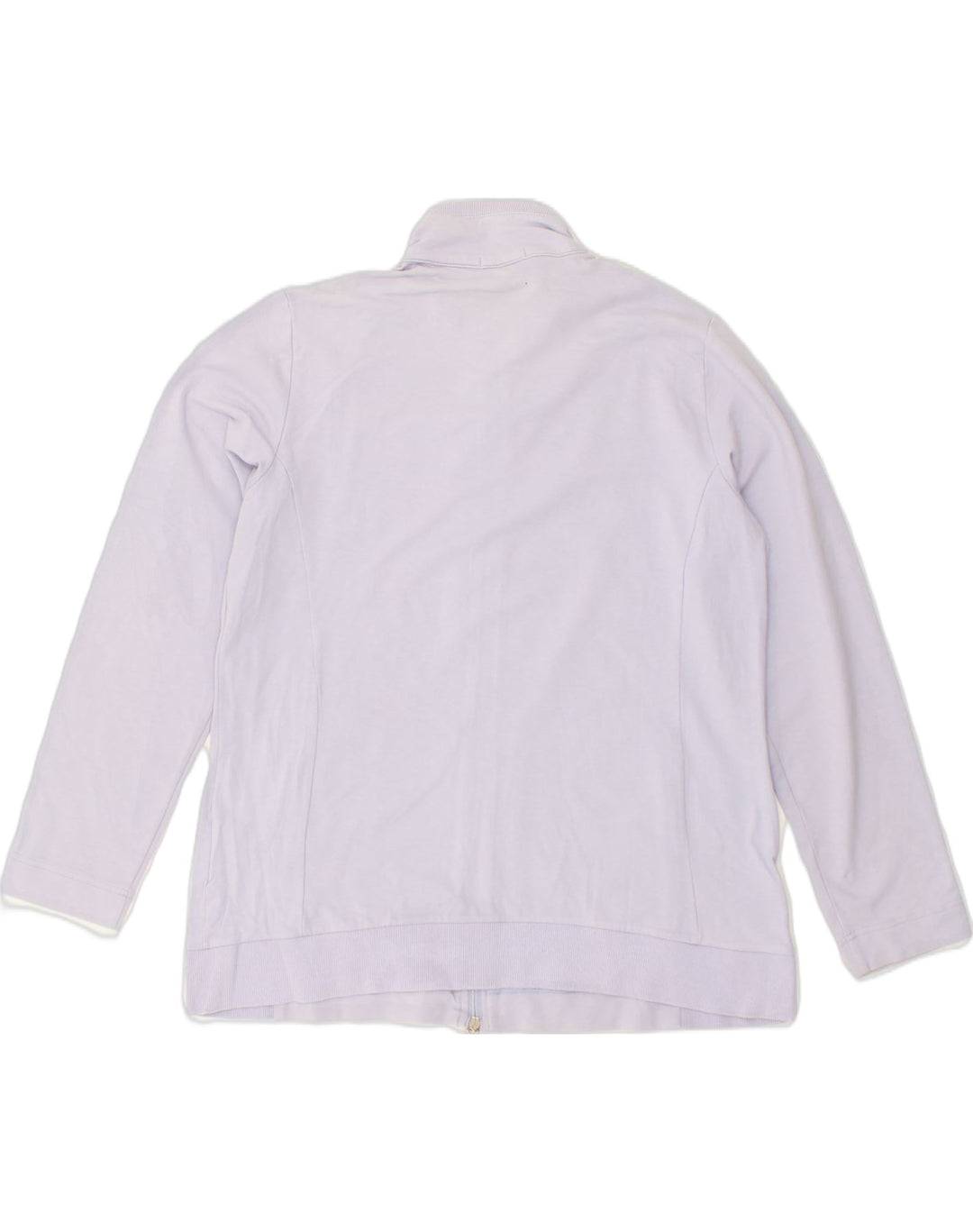 CHAMPION Womens Comfort Fit Tracksuit Top Jacket UK 16 Large Purple Cotton | Vintage Champion | Thrift | Second-Hand Champion | Used Clothing | Messina Hembry 