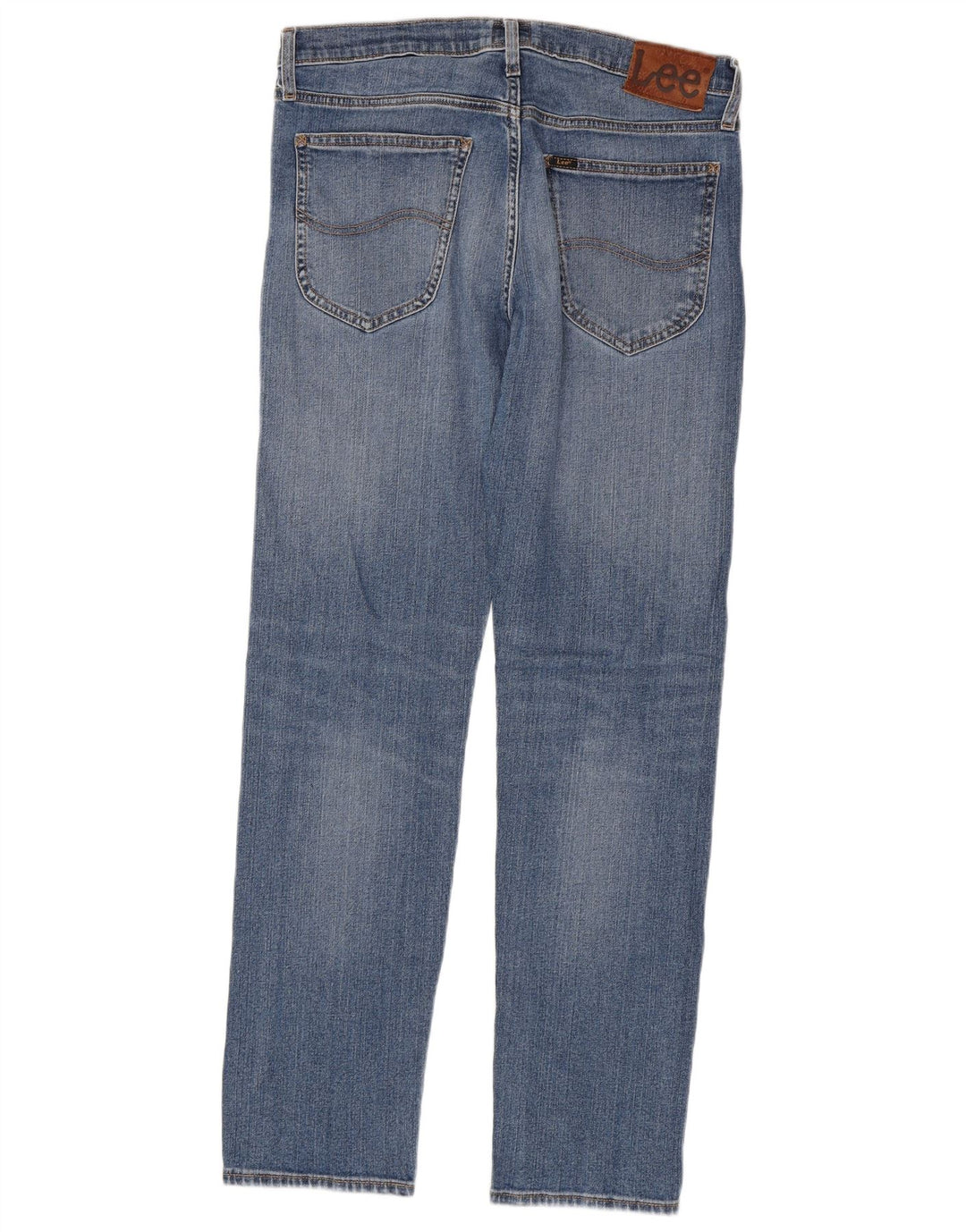 Lee Mens Slim Jeans W32 L32 Blue Cotton