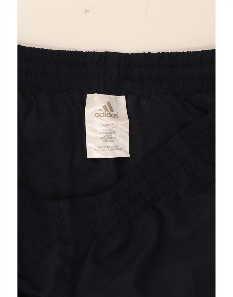 ADIDAS Mens Tracksuit Trousers Joggers Medium  Navy Blue Colourblock Vintage Adidas and Second-Hand Adidas from Messina Hembry 