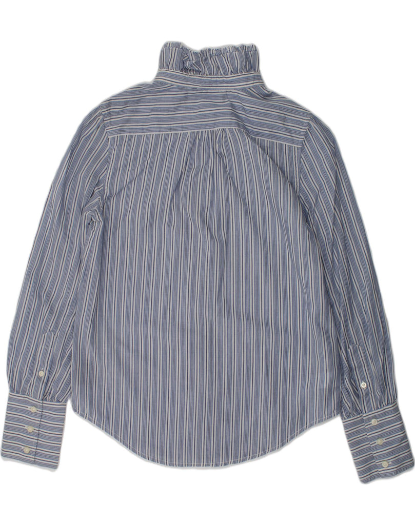 RALPH LAUREN Girls Long Sleeve Shirt Blouse 9-10 Years Grey Pinstripe | Vintage Ralph Lauren | Thrift | Second-Hand Ralph Lauren | Used Clothing | Messina Hembry 