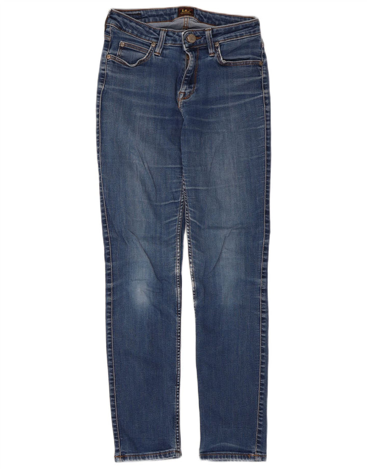 Lee Womens Elly Slim Jeans W28 L31 Blue Cotton