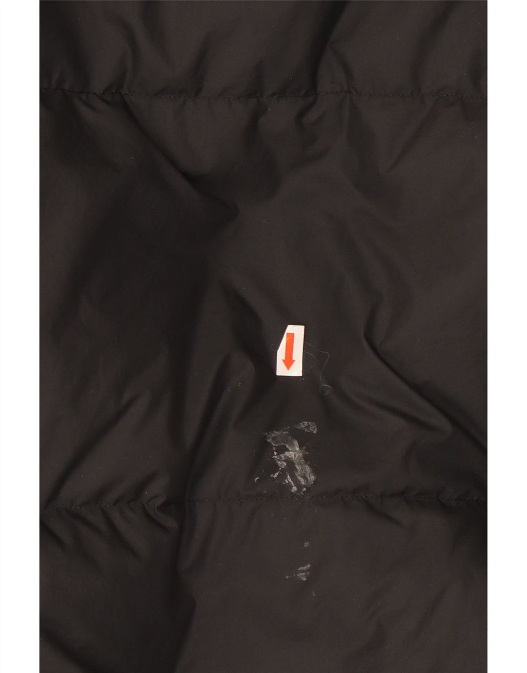 Nike Mens Hooded Padded Jacket UK 40 Large Black Polyester