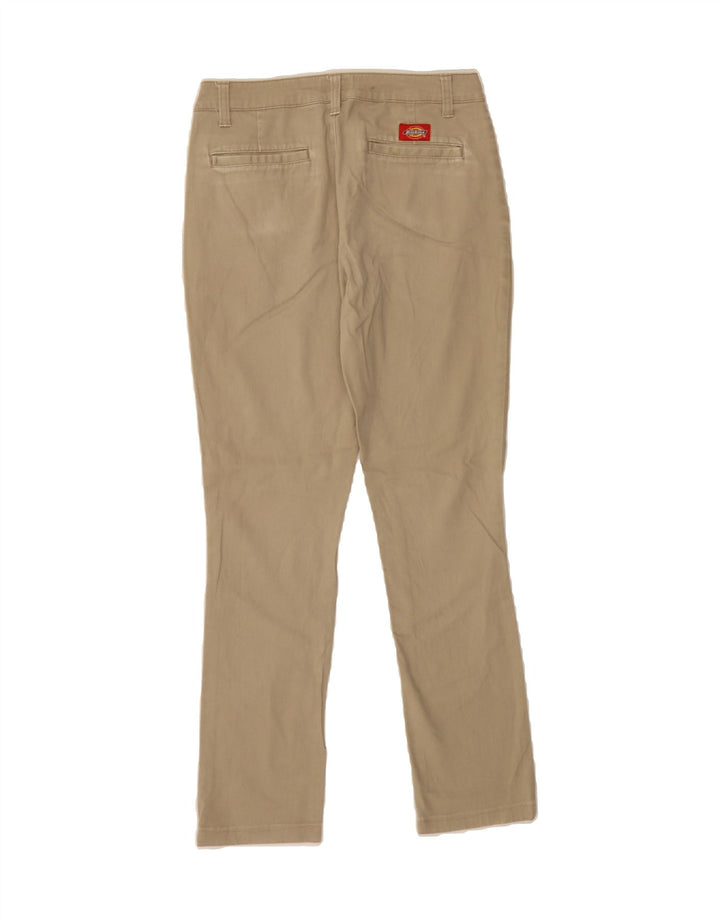 DICKIES Womens Slim Chino Trousers W26 L27 Beige Cotton Vintage Dickies and Second-Hand Dickies from Messina Hembry 