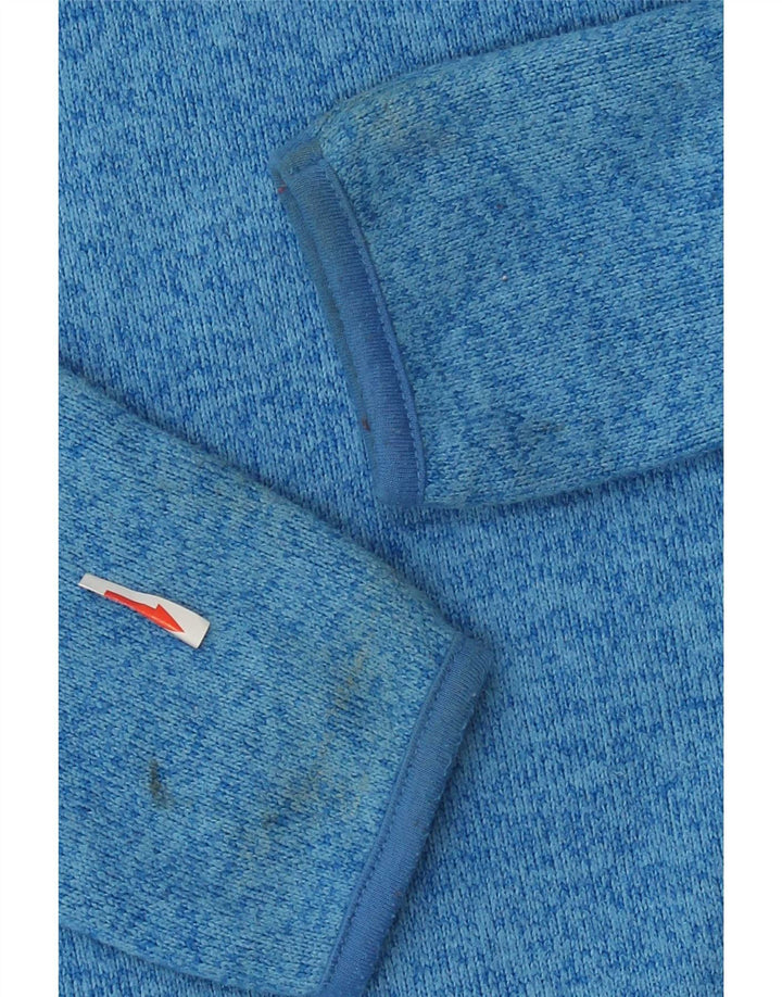 Mountain Warehouse Womens Sweatshirt Jumper UK 12 Medium Blue Flecked