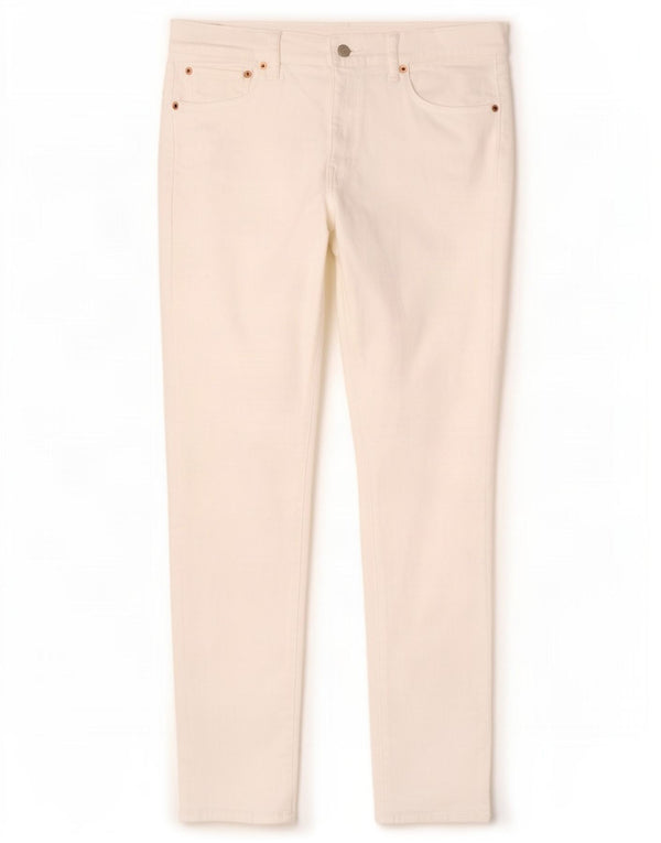 Polo Ralph Lauren Womens Tompkins Skinny Jeans W31 L31 White Cotton
