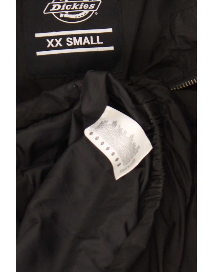 Dickies Mens Loose Fit Padded Jacket UK 34 XS Black Polyester