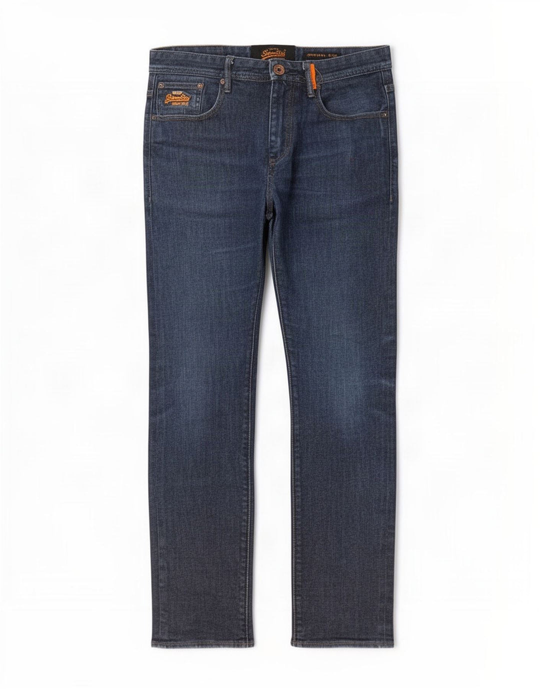 Superdry Mens Slim Jeans W32 L30 Blue Cotton