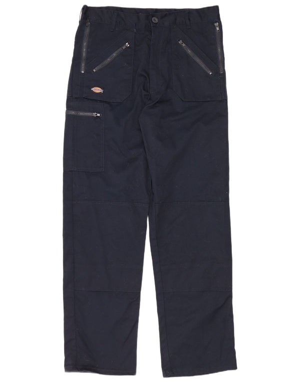 Dickies Mens Redhawk Straight Cargo Trousers EU 50 Large W34 L33 Navy Blue