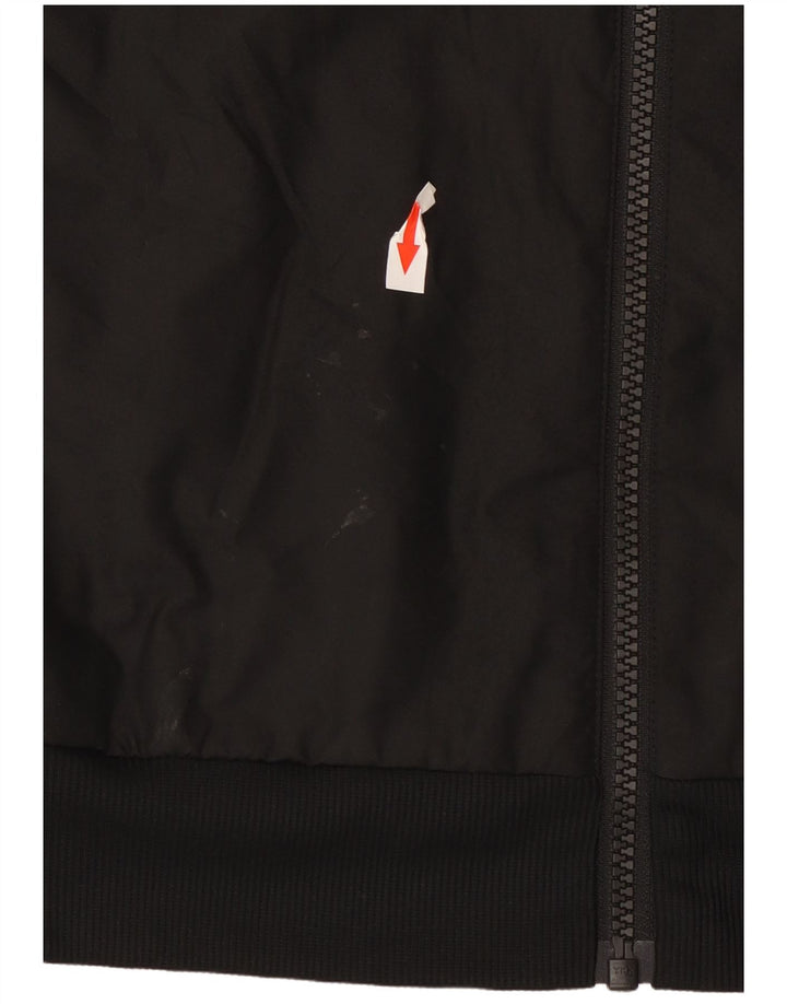 Adidas Mens Tracksuit Top Jacket Medium Black Polyester