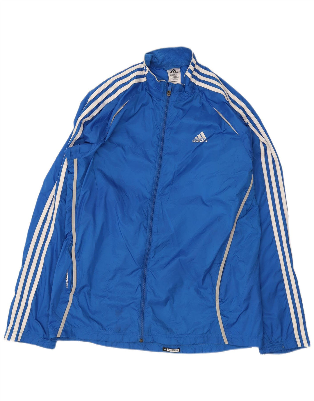 Adidas Mens Response Tracksuit Top Jacket Medium Blue