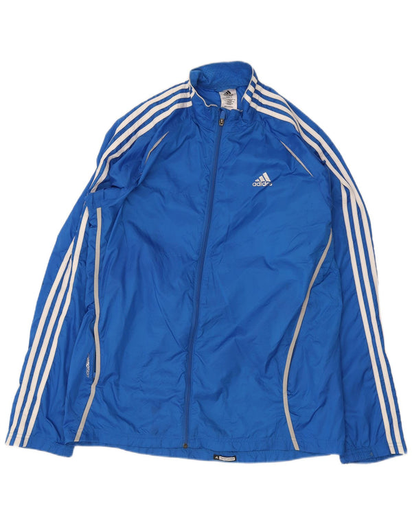Adidas Mens Response Tracksuit Top Jacket Medium Blue