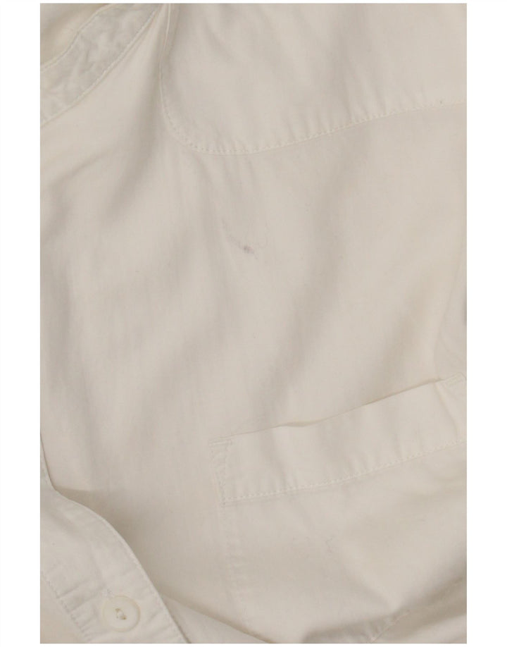 French Connection Womens Shirt Dress UK 14 Large White Lyocell