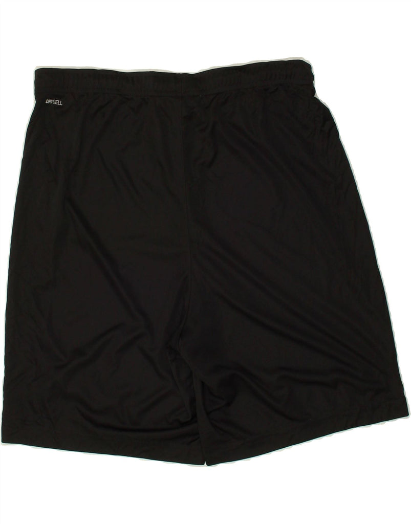 PUMA Mens Sport Shorts Large Black | Vintage Puma | Thrift | Second-Hand Puma | Used Clothing | Messina Hembry 