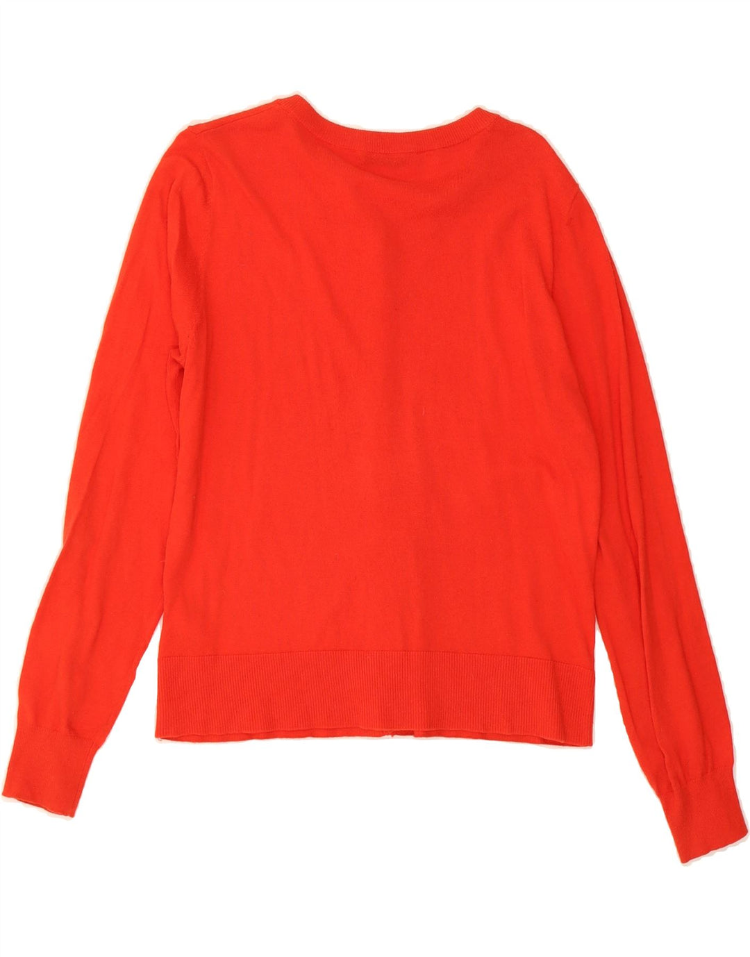 OASIS Womens Cardigan Sweater UK 14 Large Red Cotton Vintage Oasis and Second-Hand Oasis from Messina Hembry 
