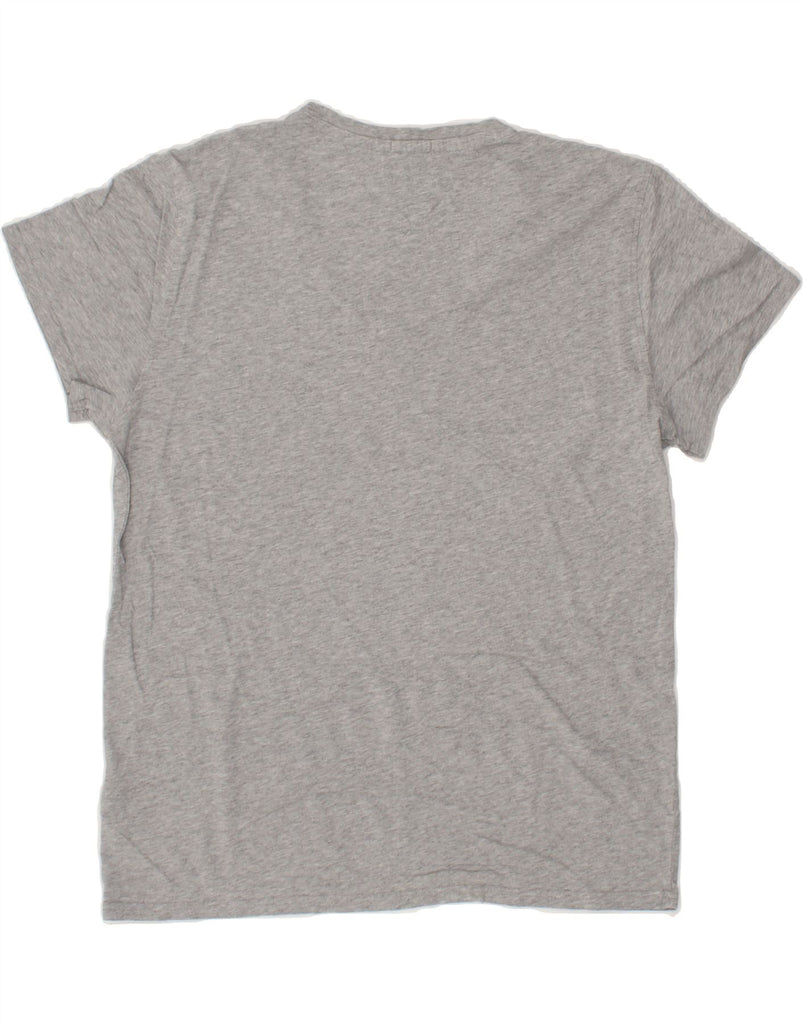 TOMMY HILFIGER Mens T-Shirt Top Medium Grey Vintage Tommy Hilfiger and Second-Hand Tommy Hilfiger from Messina Hembry 