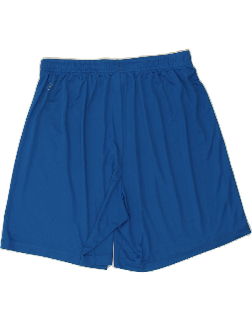 PUMA Mens Sport Shorts 2XL Blue Polyester | Vintage Puma | Thrift | Second-Hand Puma | Used Clothing | Messina Hembry 