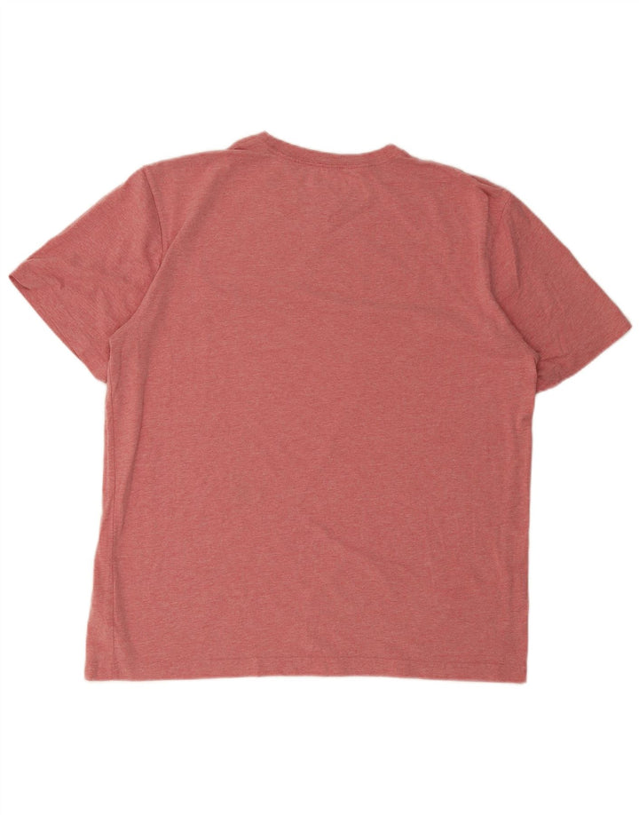 TOMMY HILFIGER Mens T-Shirt Top XL Red Cotton