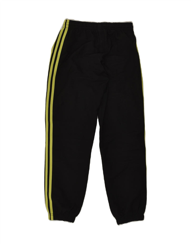 ADIDAS Boys Tracksuit Trousers Joggers 11-12 Years Black Polyester | Vintage Adidas | Thrift | Second-Hand Adidas | Used Clothing | Messina Hembry 