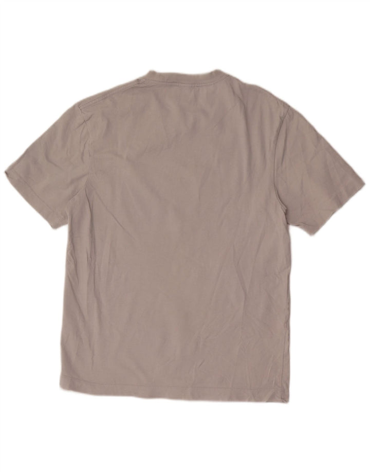 Zara Mens T-Shirt Top Medium Grey Cotton