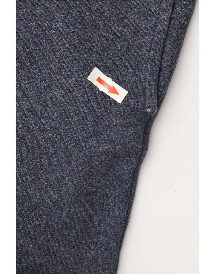 Lacoste Mens Tracksuit Trousers Joggers Size 4 Medium Navy Blue Flecked