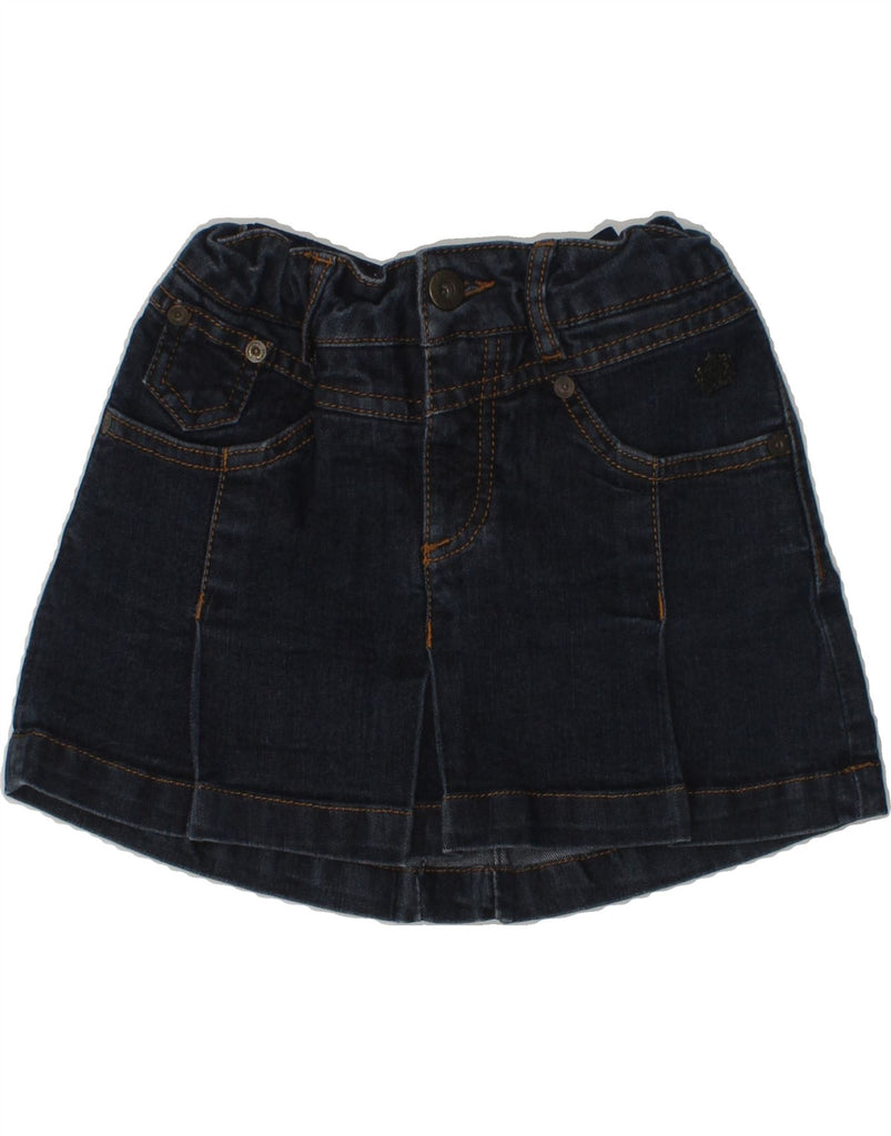 MASSIMO DUTTI Girls Denim Skirt 7-8 Years W22  Blue Cotton | Vintage Massimo Dutti | Thrift | Second-Hand Massimo Dutti | Used Clothing | Messina Hembry 