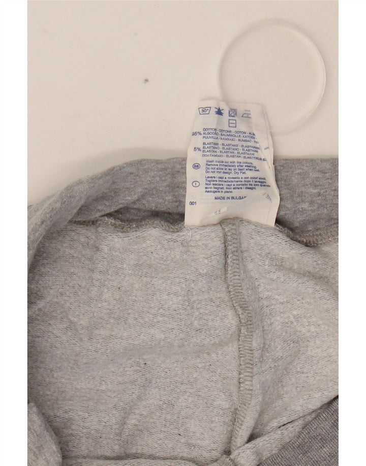 CHAMPION Womens Tracksuit Trousers UK 14 Medium Grey Cotton